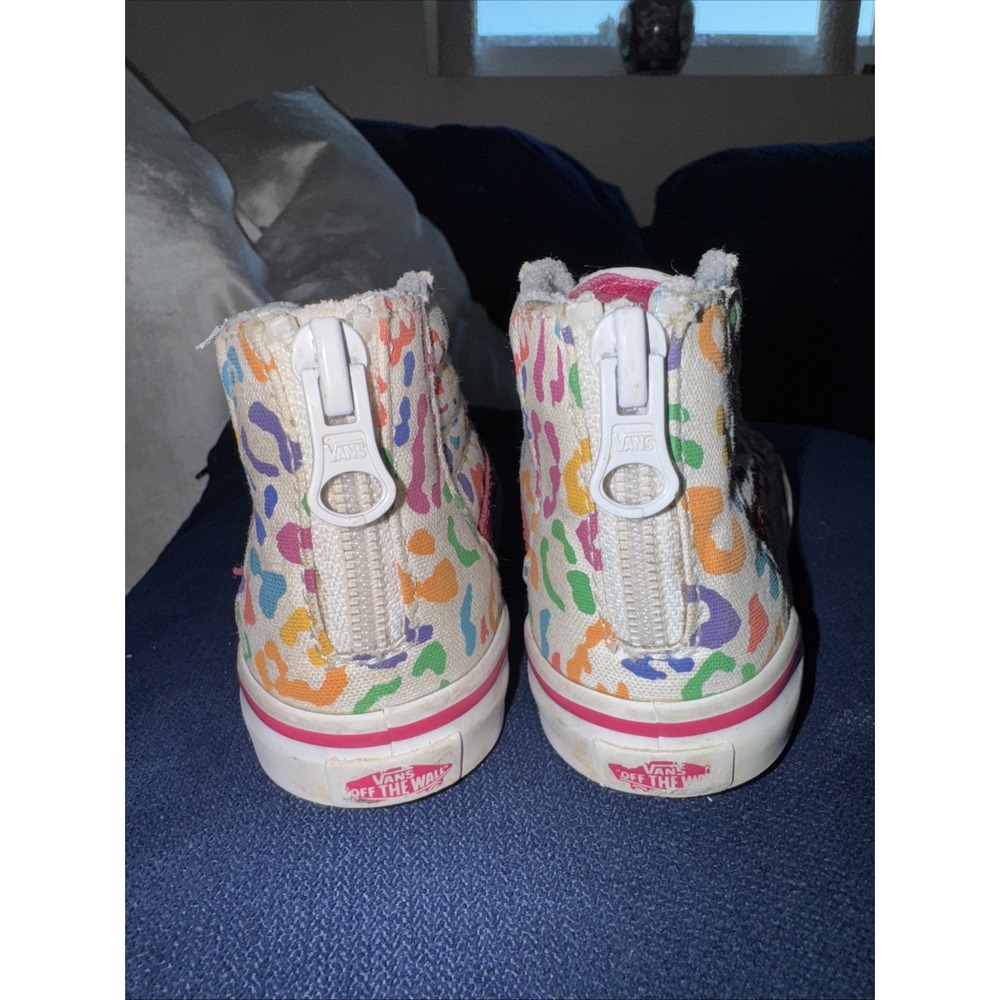 Vans Kids Sneakers - Multicolor Leopard Print - Picture 10 of 12